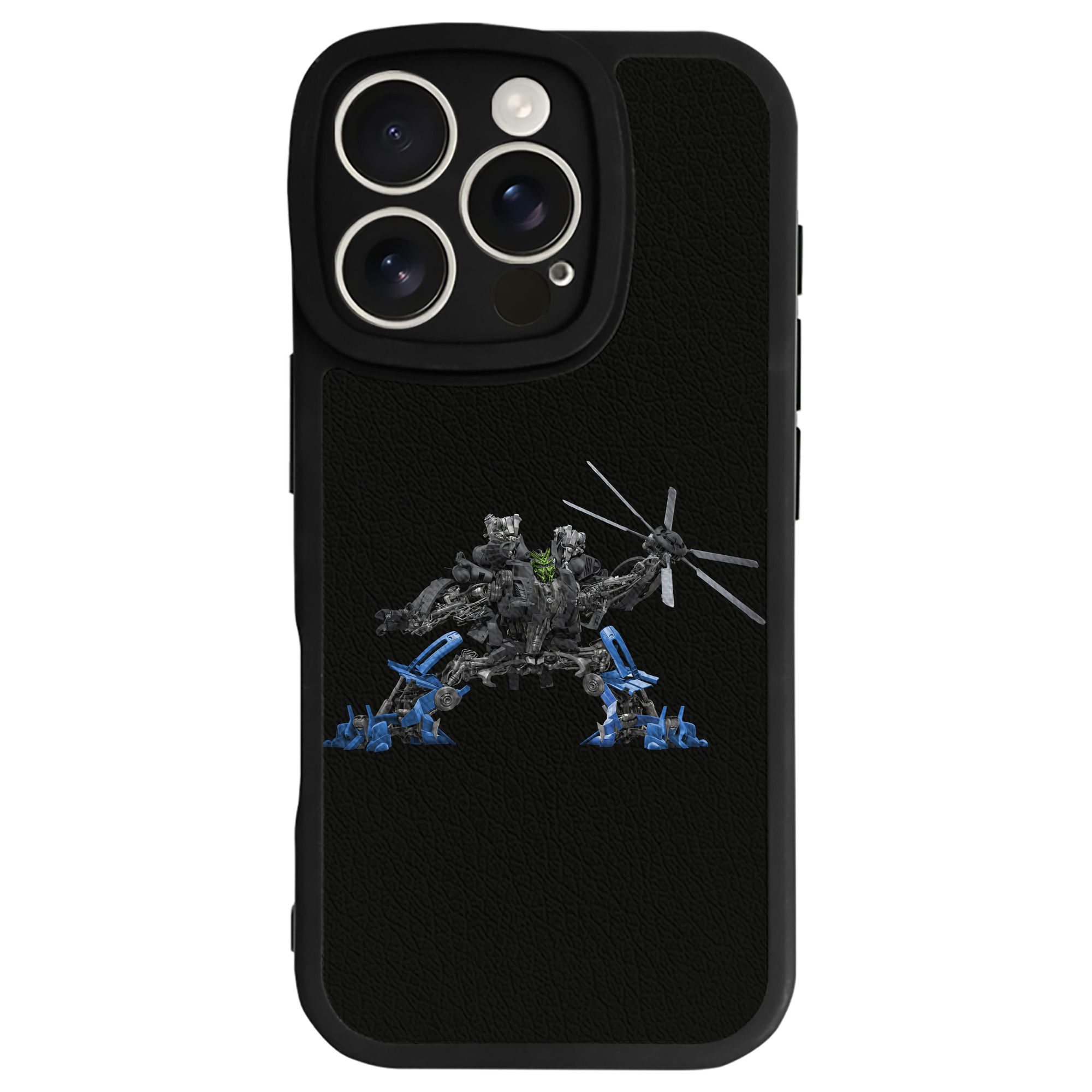 （画像用） Transformers トランスフォーマー 【iPhone 16シリーズ対応】シリコンスマホケース（レザー調） 材質：シリコン